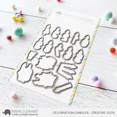 Mama Elephant Creative Cuts - Celebration Candles